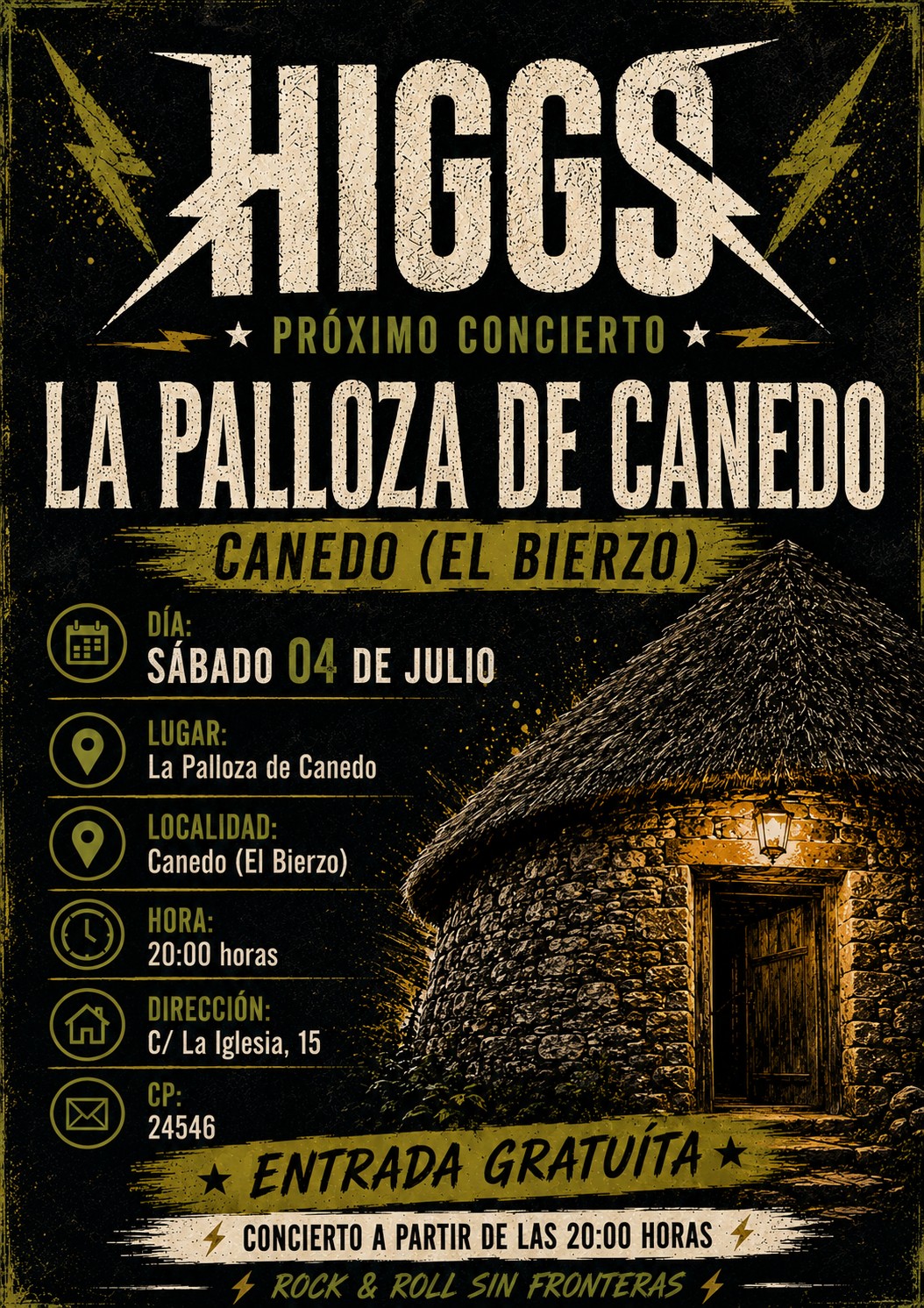 Higgs en 'La Palloza de Canedo'