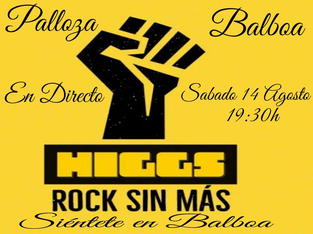 Higgs En concierto en 'La Palloza de Balboa'